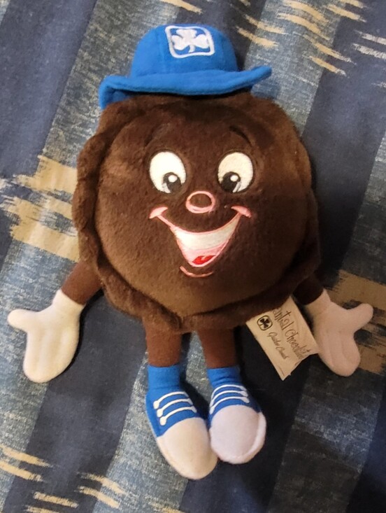 Other - Vintage Girl Guides of Canada Chocolate Mint Cookie mascot plush
